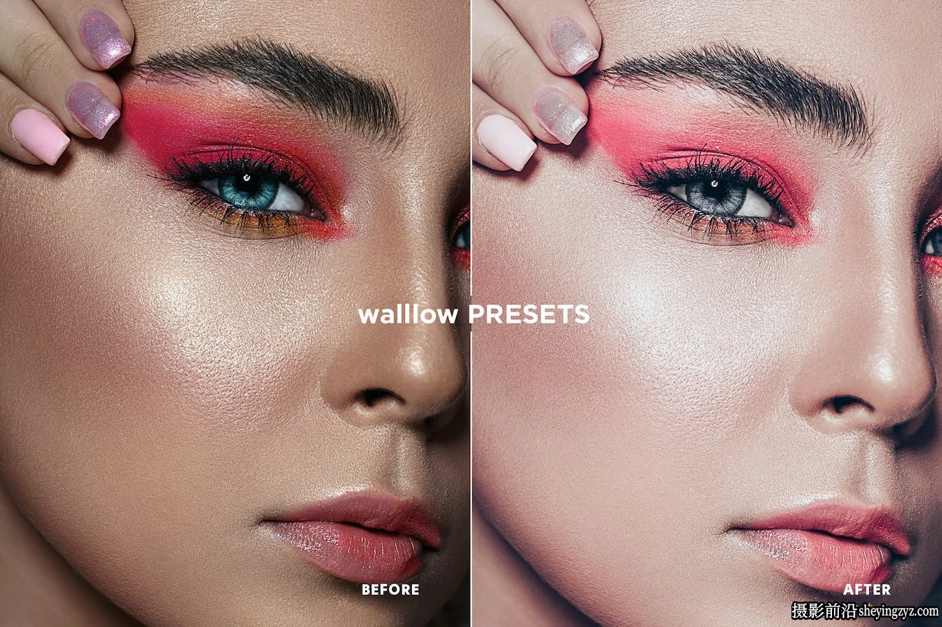 复古美容人像修饰LR预设及手机lr预设 SKIN TONE Lightroom Presets