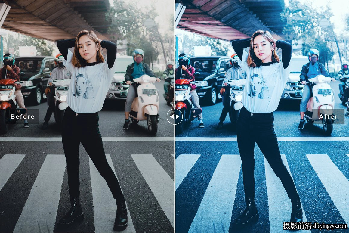 免费lr预设旅行街拍人像Lightroom预设 Elderberry Lightroom Presets