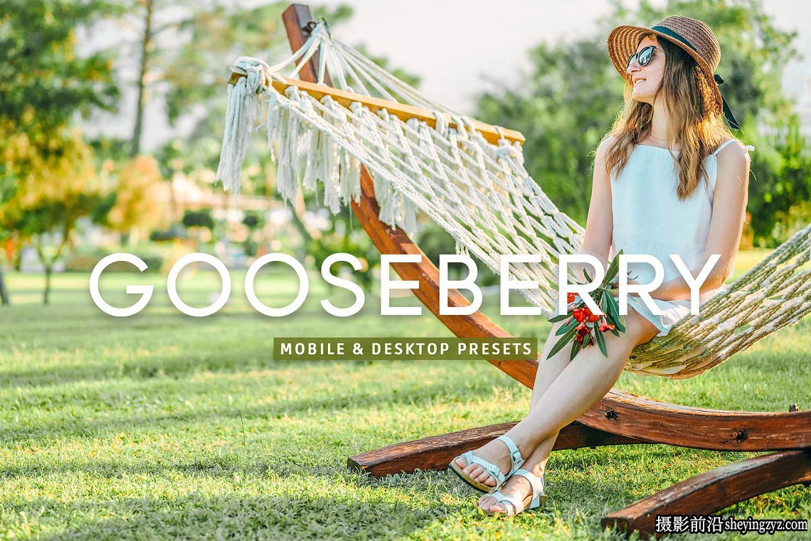 自然光人像调色LR预设手机lr预设 Gooseberry Pro Lightroom Presets