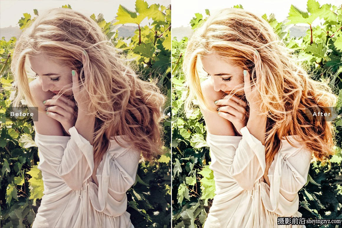 自然光人像调色LR预设手机lr预设 Gooseberry Pro Lightroom Presets