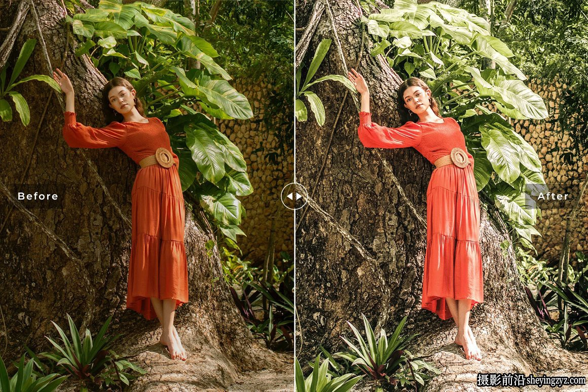 自然光人像调色LR预设手机lr预设 Gooseberry Pro Lightroom Presets