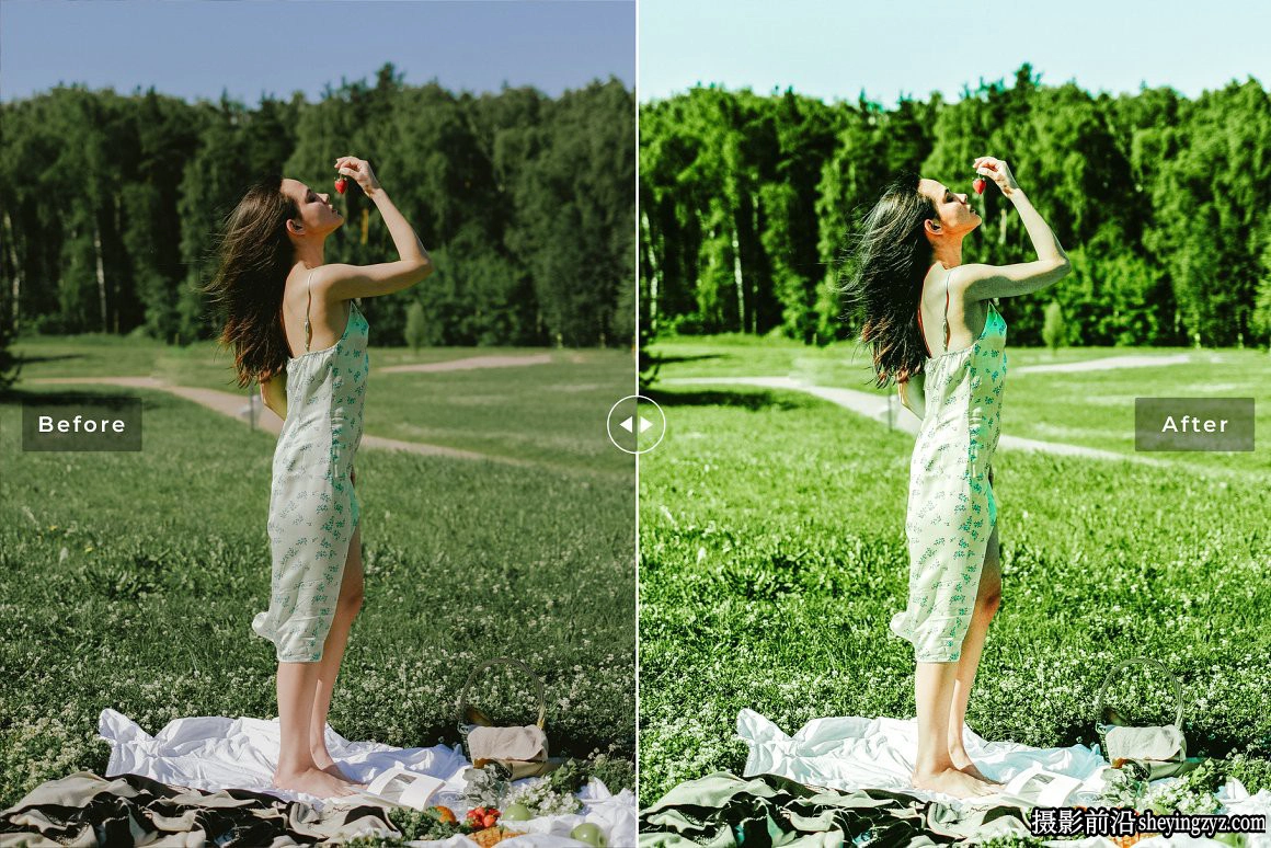 自然光人像调色LR预设手机lr预设 Gooseberry Pro Lightroom Presets