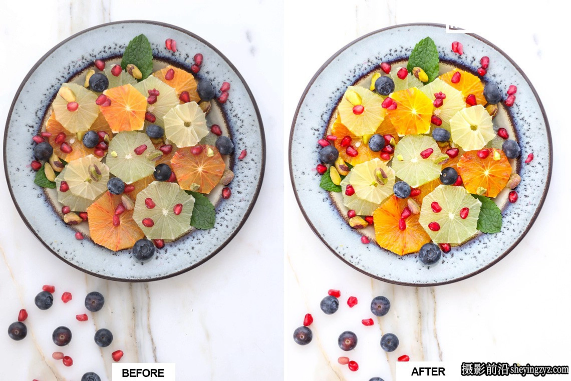 清新通透美食胶片LR预设手机预设BRIGHT FOOD – Lightroom Presets