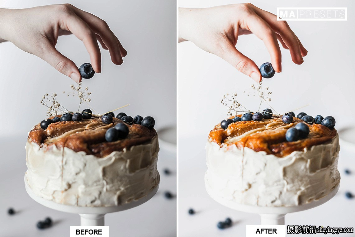 清新胶片美食摄影LR预设手机lr预设CHEF FOOD- Lightroom Presets