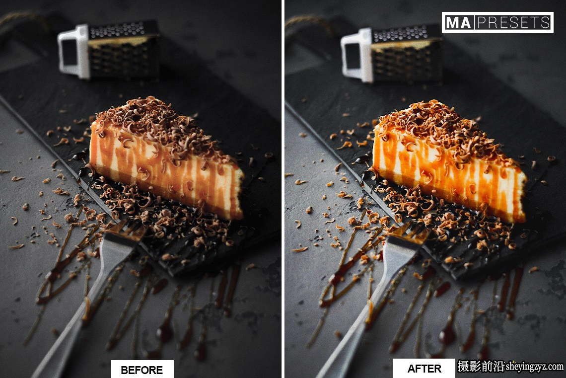 清新胶片美食摄影LR预设手机lr预设CHEF FOOD- Lightroom Presets