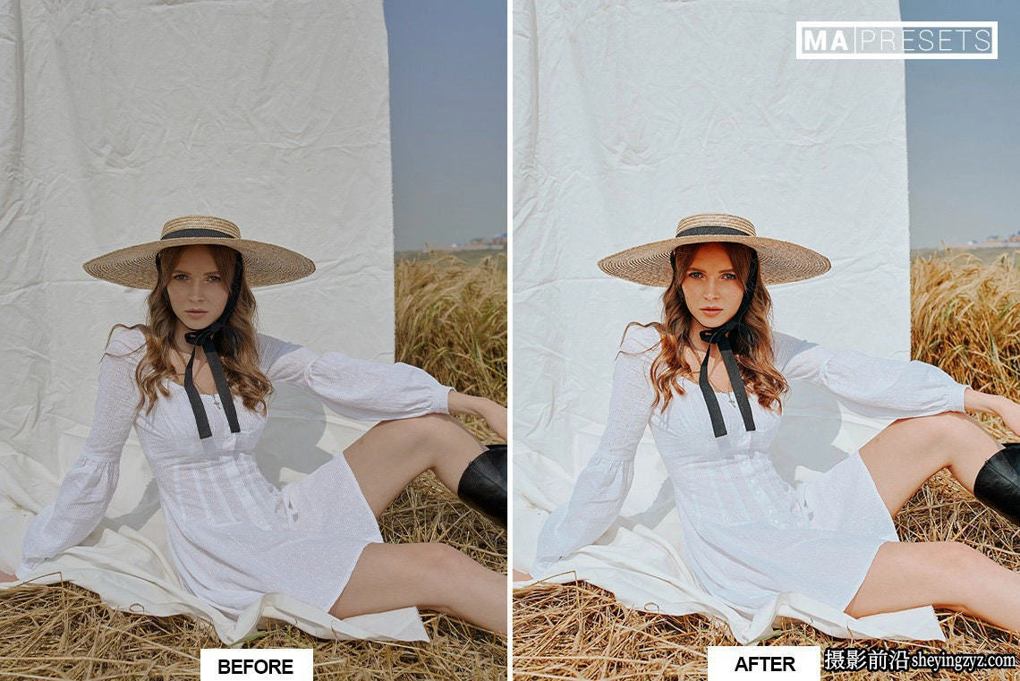 网红暖色调人像调色LR预设手机预设EARTHY TONES Lightroom Presets