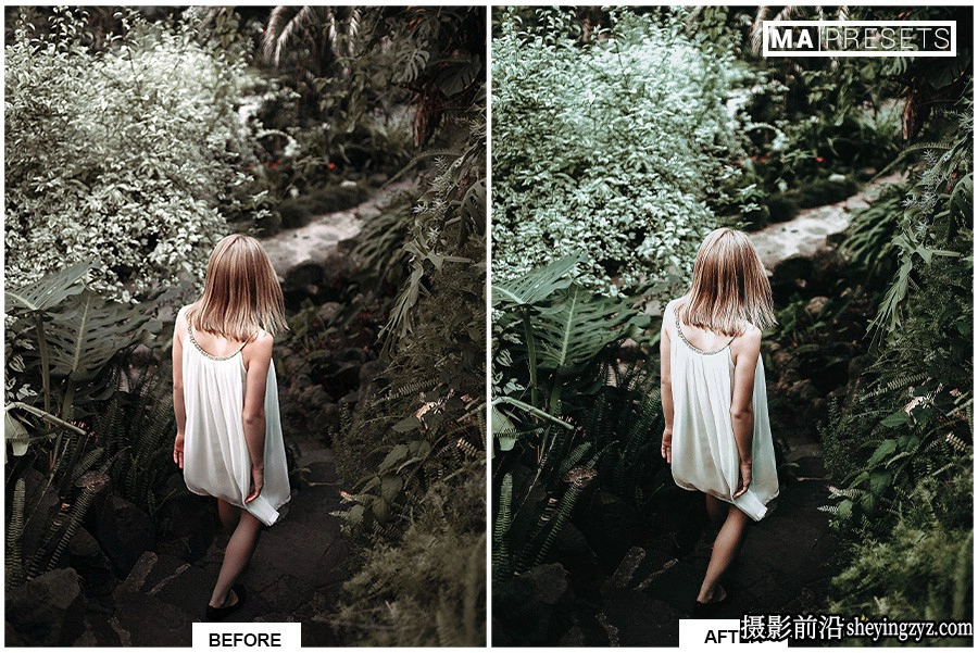 旅行森系清新胶片lr预设手机预设 EVERGREEN Lightroom Presets