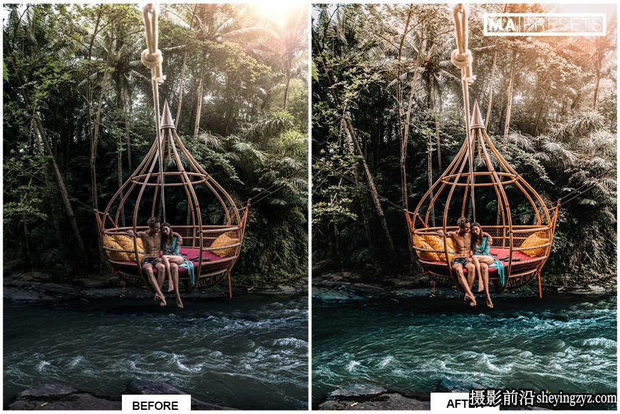 旅行森系清新胶片lr预设手机预设 EVERGREEN Lightroom Presets