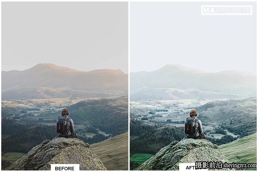 旅行森系清新胶片lr预设手机预设 EVERGREEN Lightroom Presets
