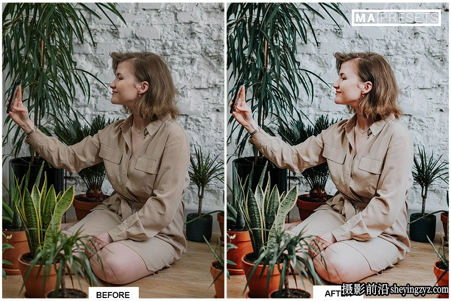 旅行森系清新胶片lr预设手机预设 EVERGREEN Lightroom Presets