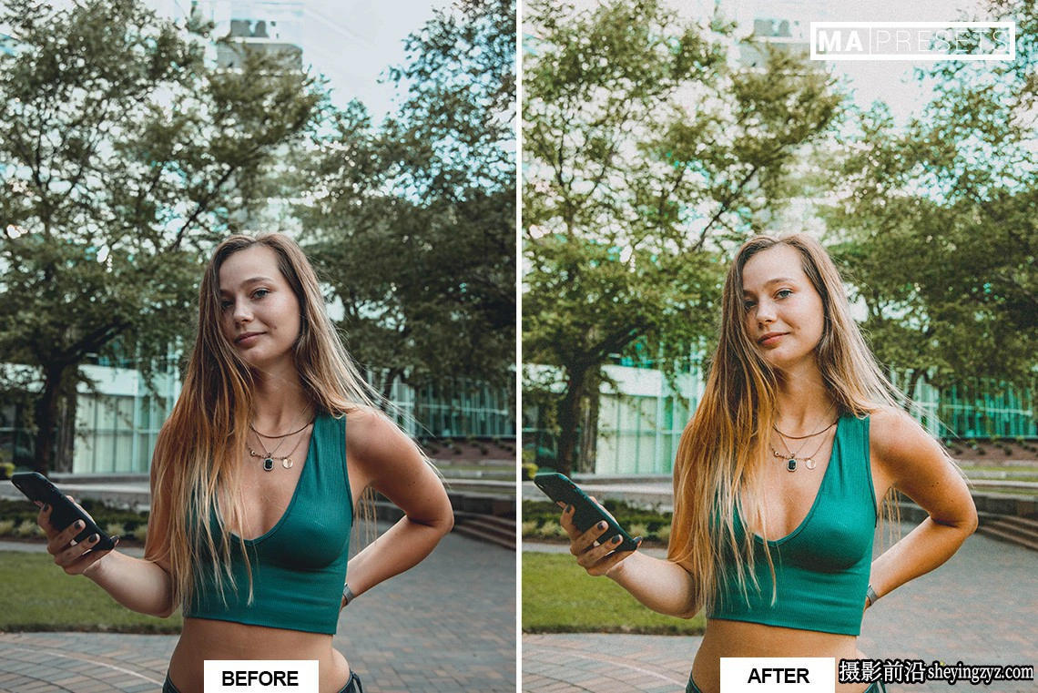 电影仿真胶片人像LR预设手机lr预设 FILM GRAIN Lightroom Presets