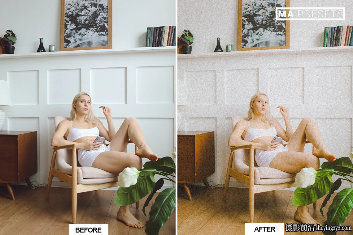 电影仿真胶片人像LR预设手机lr预设 FILM GRAIN Lightroom Presets