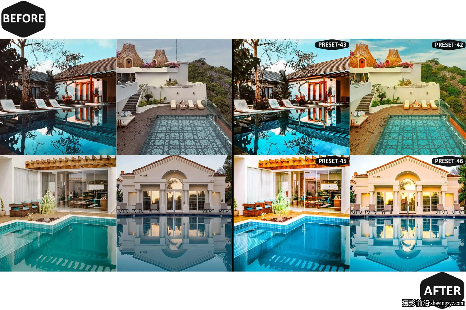 室内外房地产家居摄影LR预设手机预设Dream House Lightroom Presets