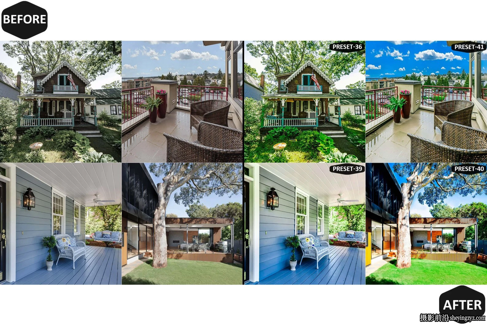 室内外房地产家居摄影LR预设手机预设Dream House Lightroom Presets