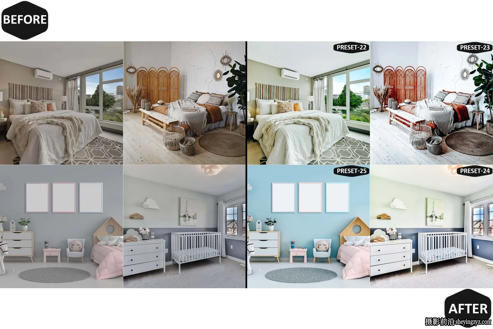 室内外房地产家居摄影LR预设手机预设Dream House Lightroom Presets