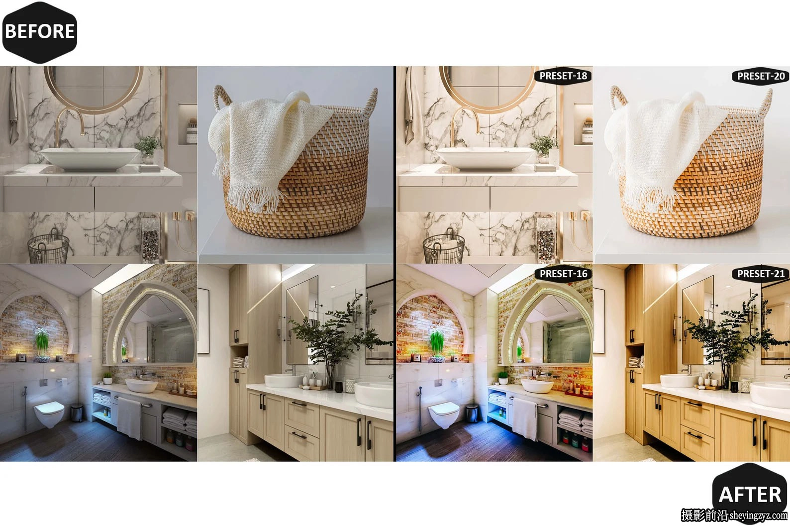 室内外房地产家居摄影LR预设手机预设Dream House Lightroom Presets