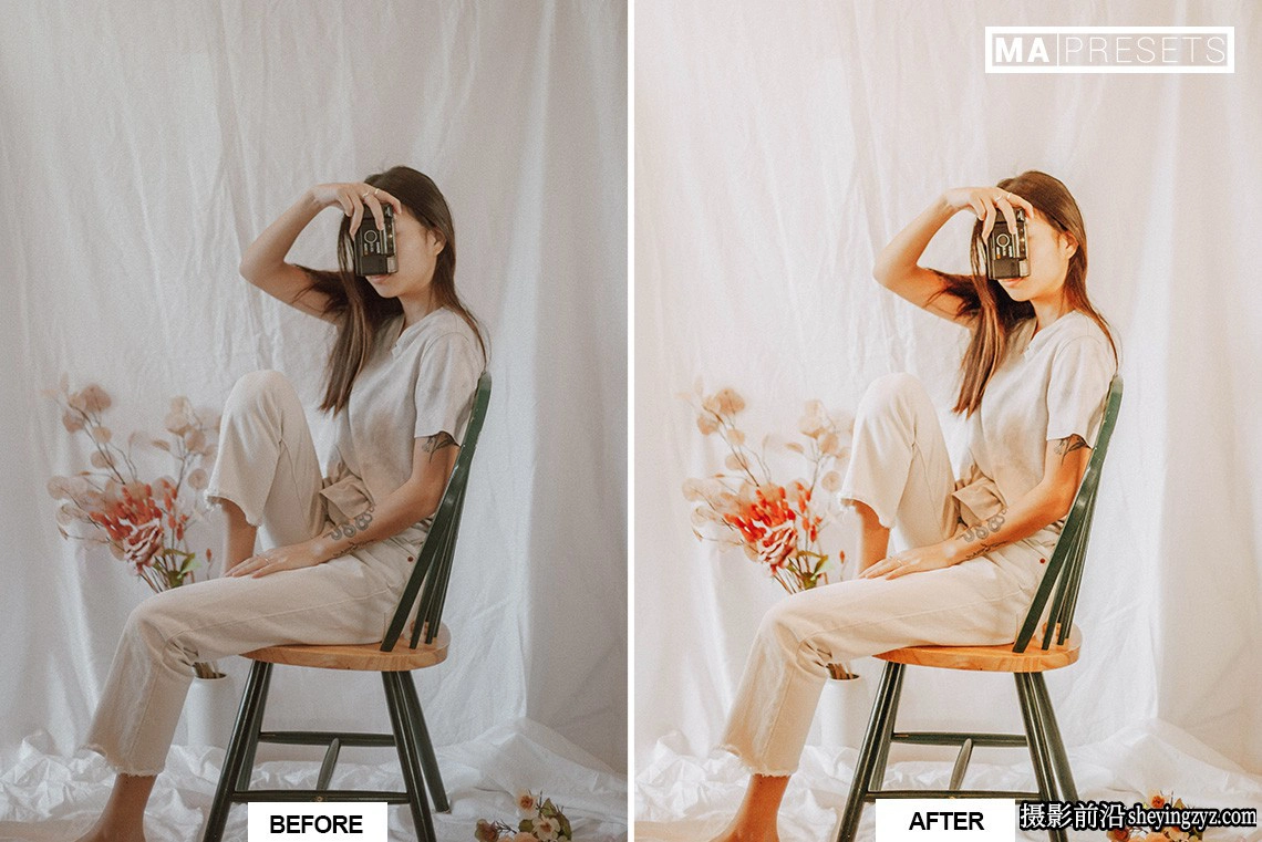 波西米亚胶片人像LR预设手机版lr预设 BOHEMIAN Lightroom Presets