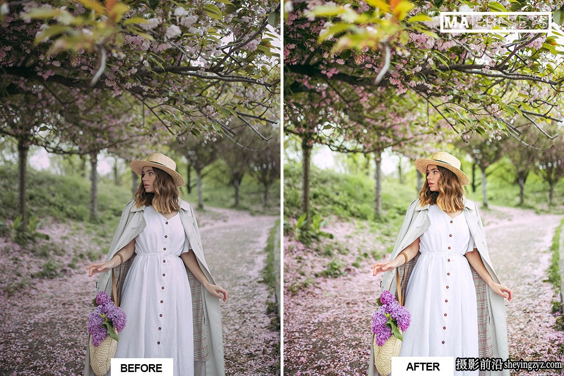 复古电影人像人像lr预设手机预设 BEAUTY TONES Lightroom Presets