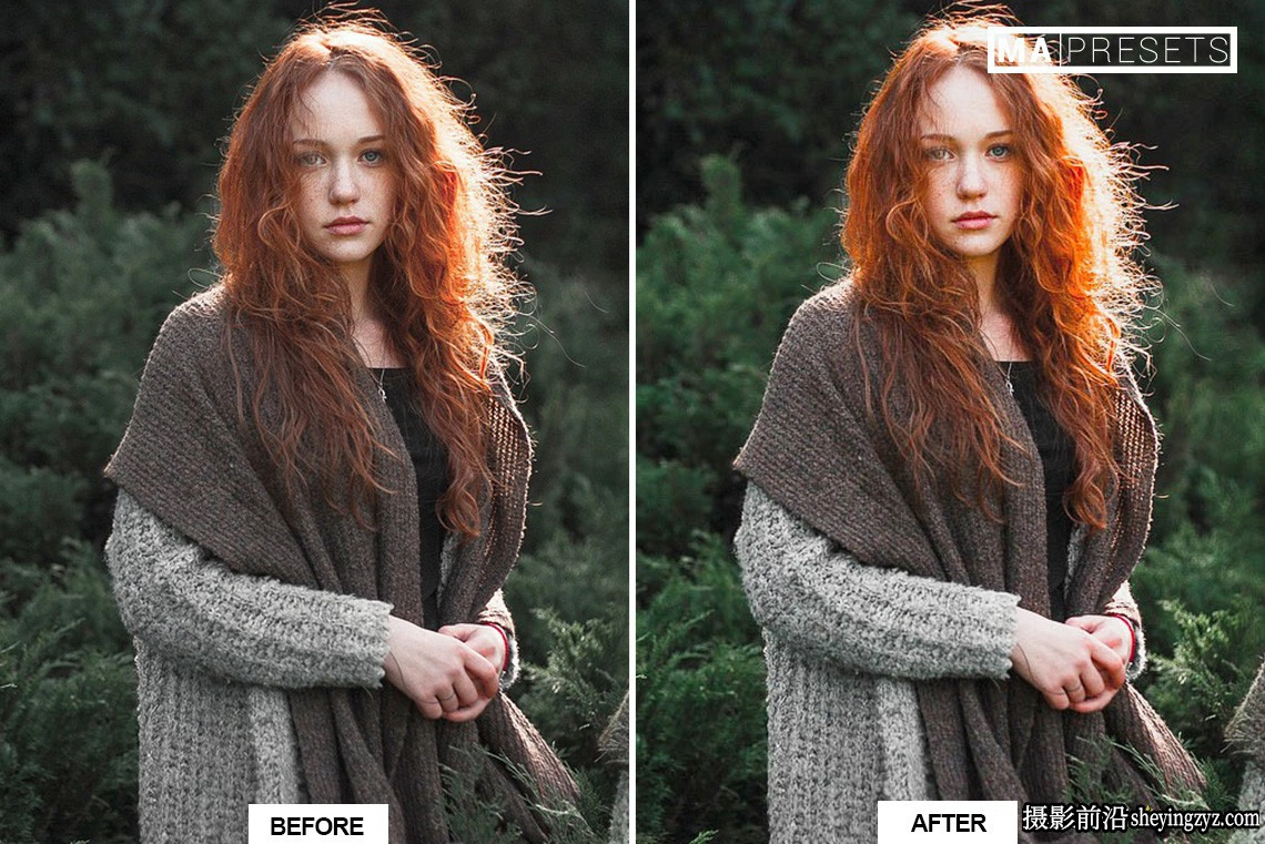 复古电影人像人像lr预设手机预设 BEAUTY TONES Lightroom Presets