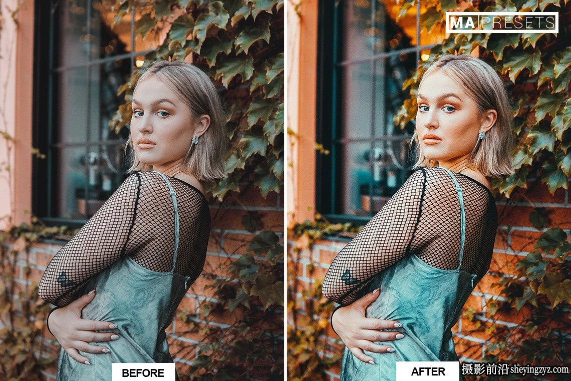 复古胶片人像LR预设手机lr预设 BEAUTY PORTRAIT Lightroom Presets