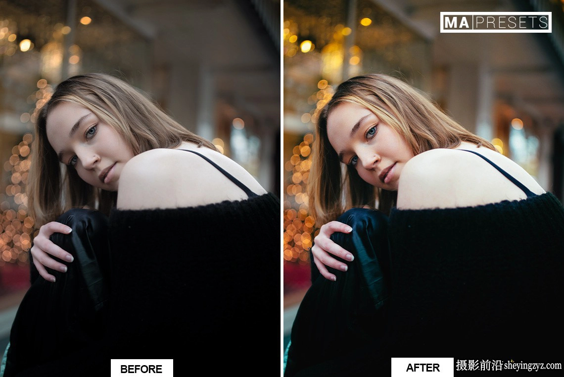 复古胶片人像LR预设手机lr预设 BEAUTY PORTRAIT Lightroom Presets