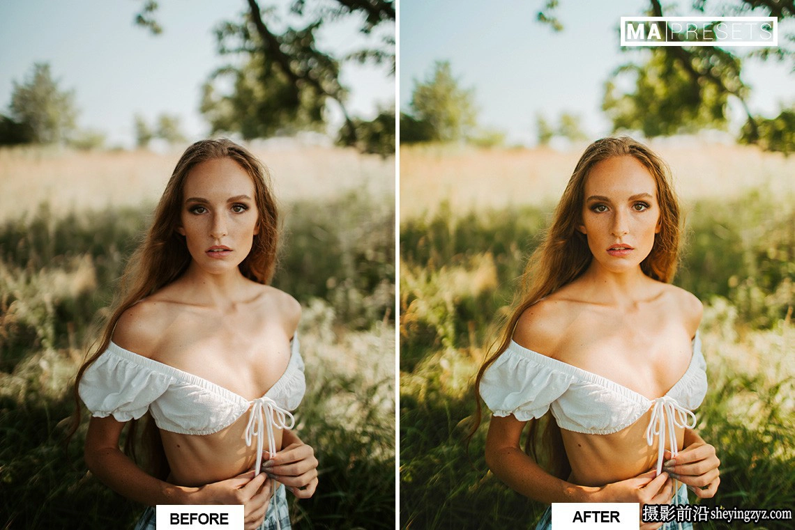 复古胶片人像LR预设手机lr预设 BEAUTY PORTRAIT Lightroom Presets