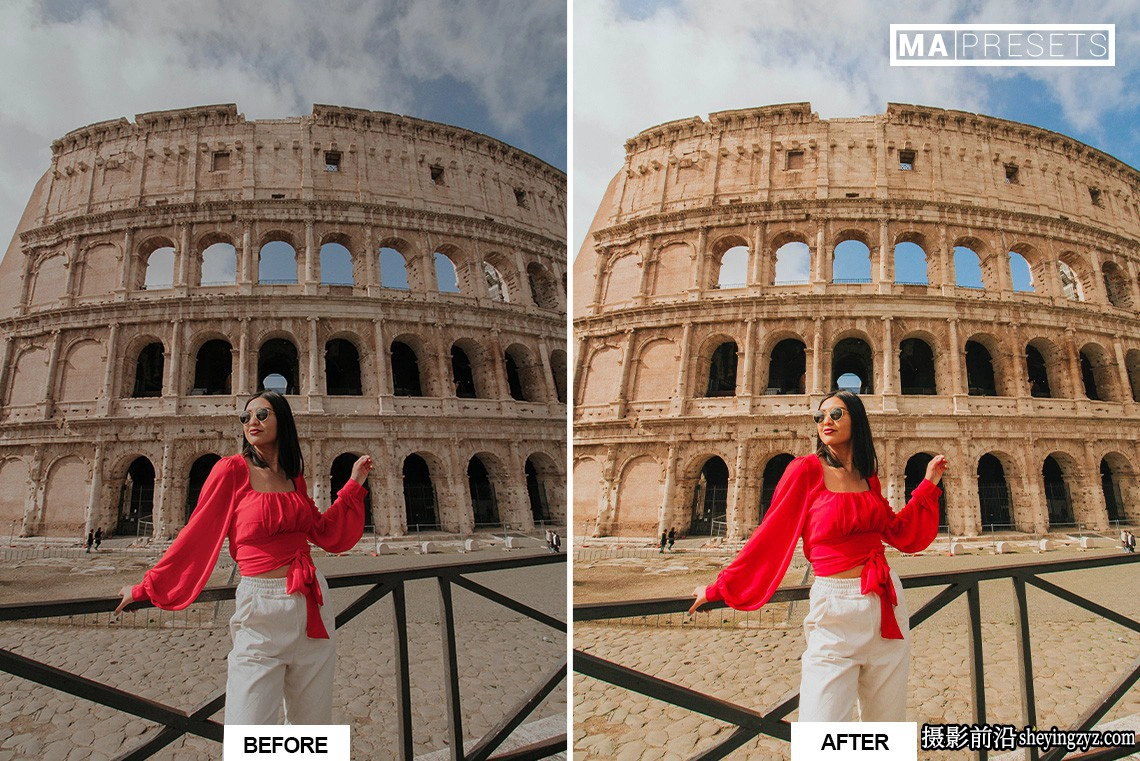 旅拍通透网红人像LR预设手机lr预设BEAUTY INSTA-Lightroom Presets