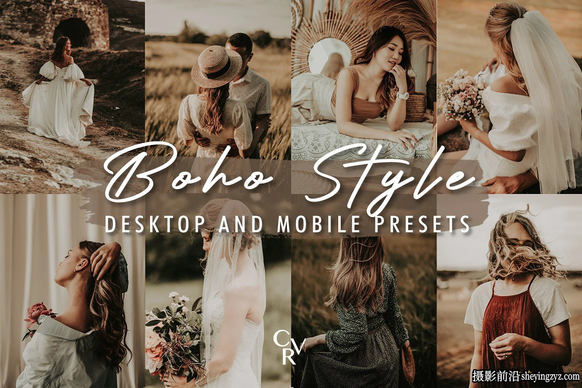 波西米亚网红人像LR预设手机lr预设 Boho Style Lightroom Presets