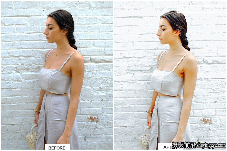 明亮通透人像调色LR预设手机预设BRIGHT &amp; CLEAN Lightroom Presets