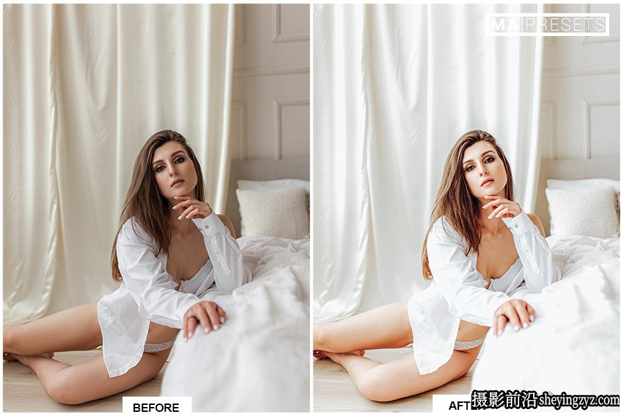 明亮通透人像调色LR预设手机预设BRIGHT &amp; CLEAN Lightroom Presets