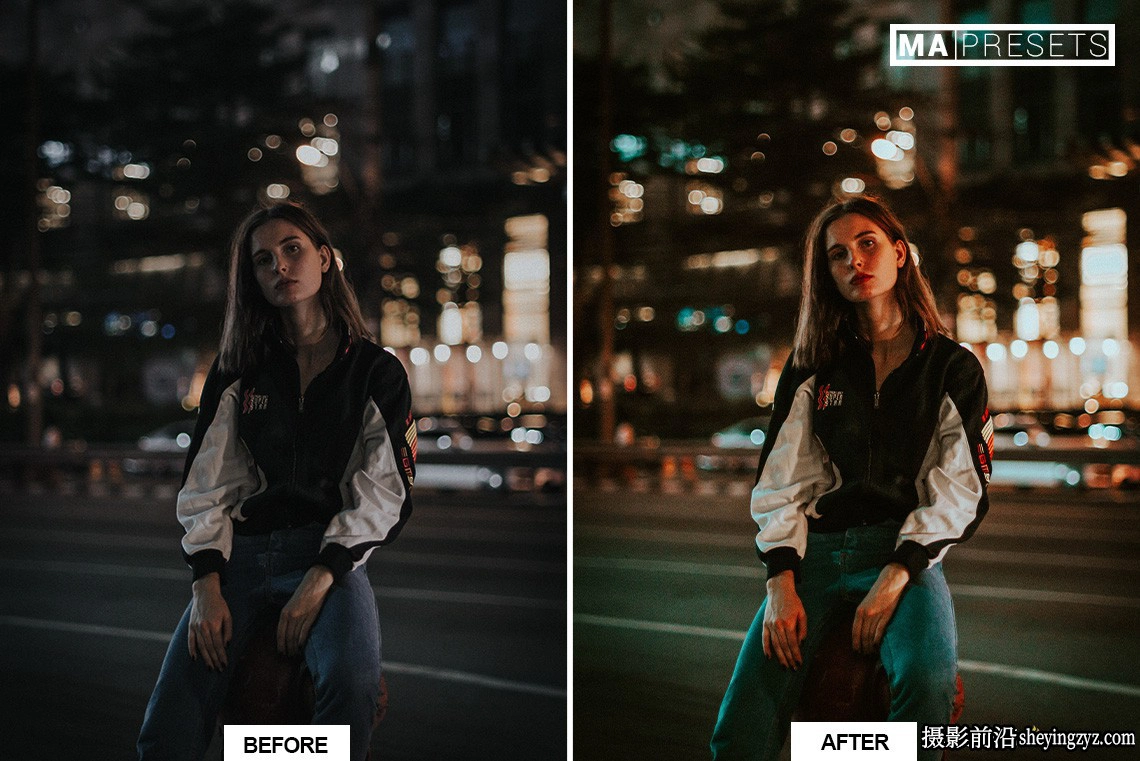 城市街道霓虹夜景风光人像LR预设 NEON NIGHT Lightroom Presets