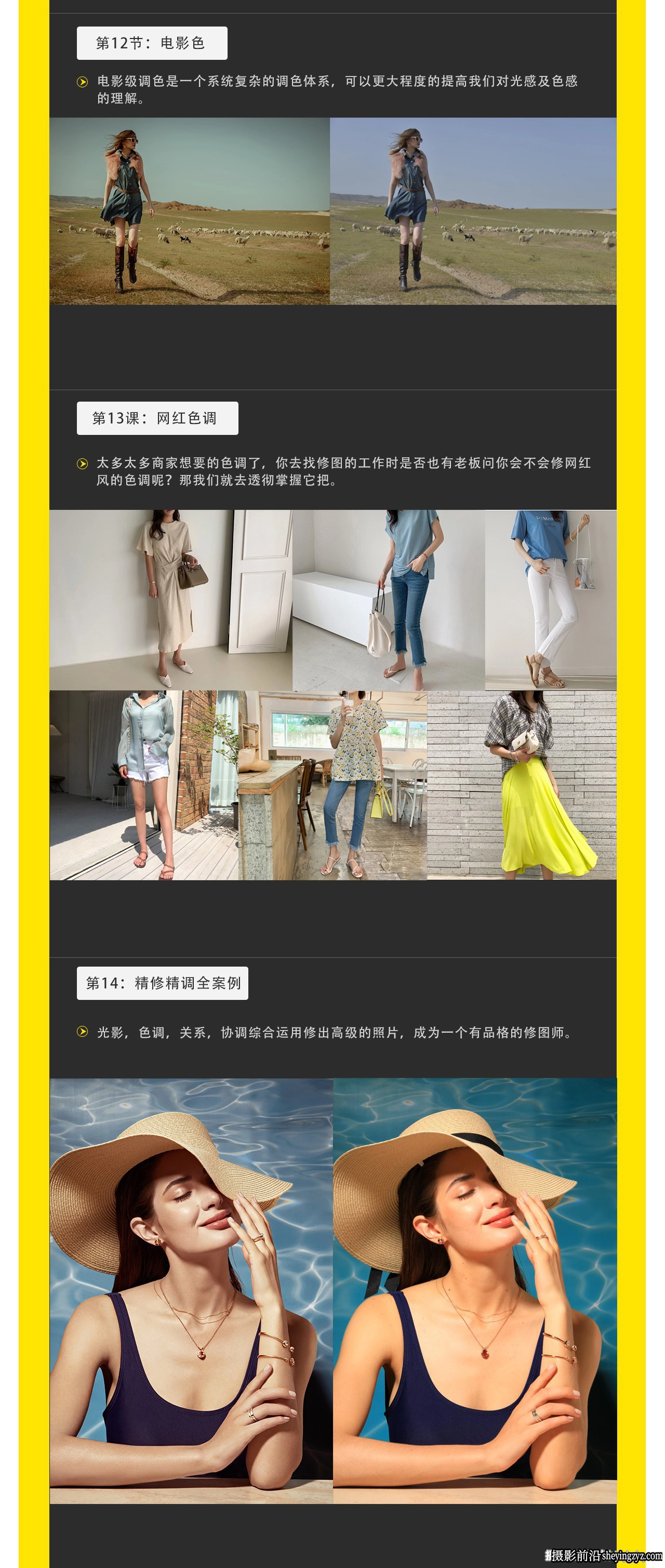 黑白君商业人像精修修图教程第2期网络课程-中文教程