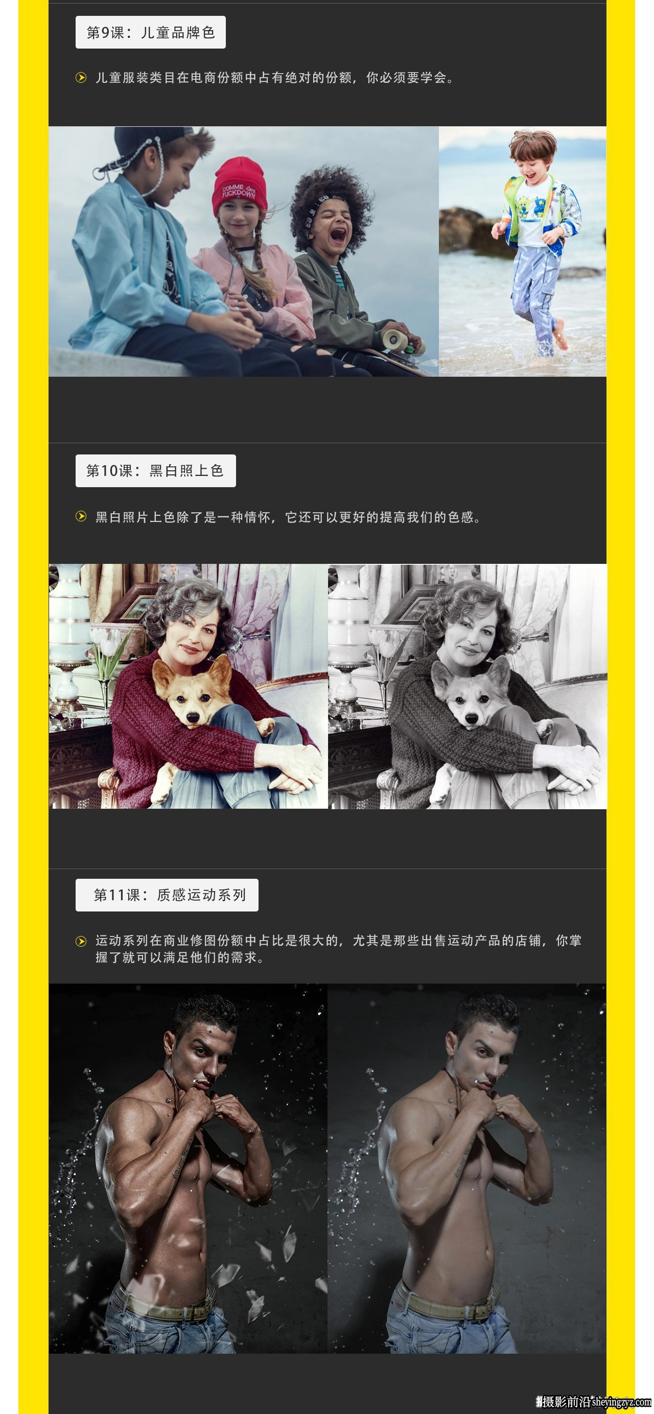 黑白君商业人像精修修图教程第2期网络课程-中文教程