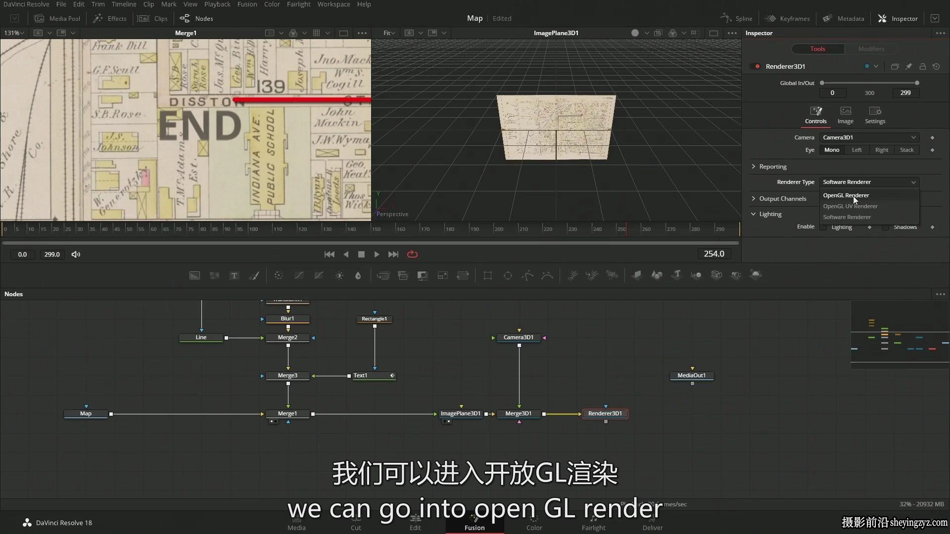 Justin Robinson-DaVinci Resolve的Fusion创建动态图形教程-中英字幕