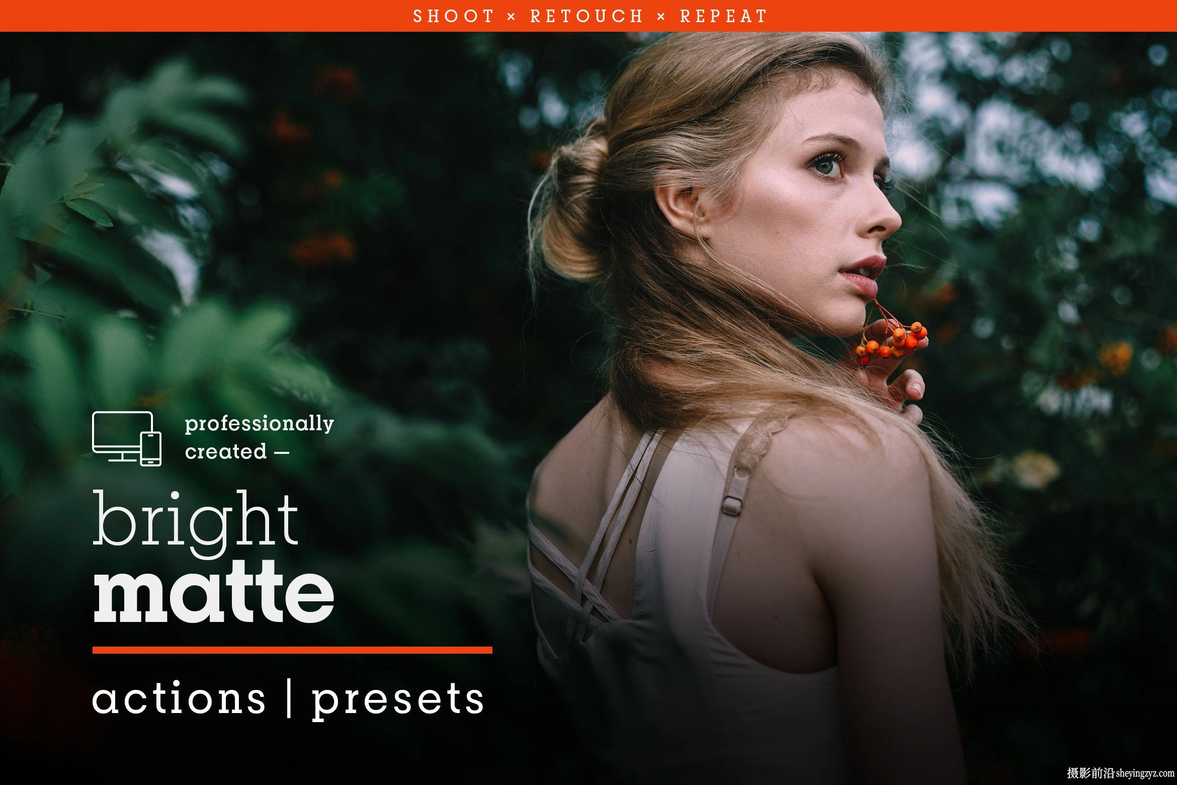 高级磨砂电影人像LR预设手机lr预设Bright Matte-Lightroom Presets
