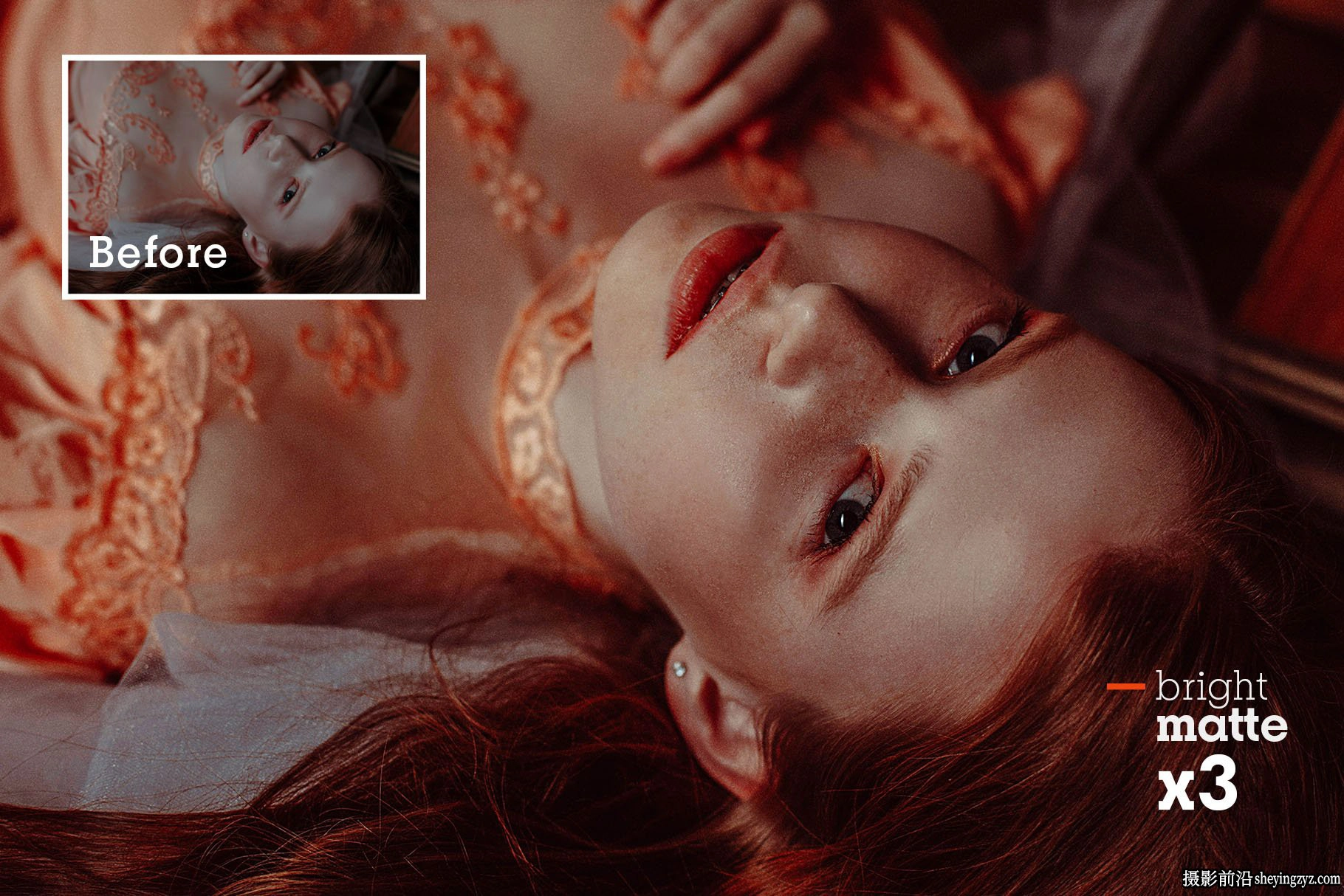 高级磨砂电影人像LR预设手机lr预设Bright Matte-Lightroom Presets