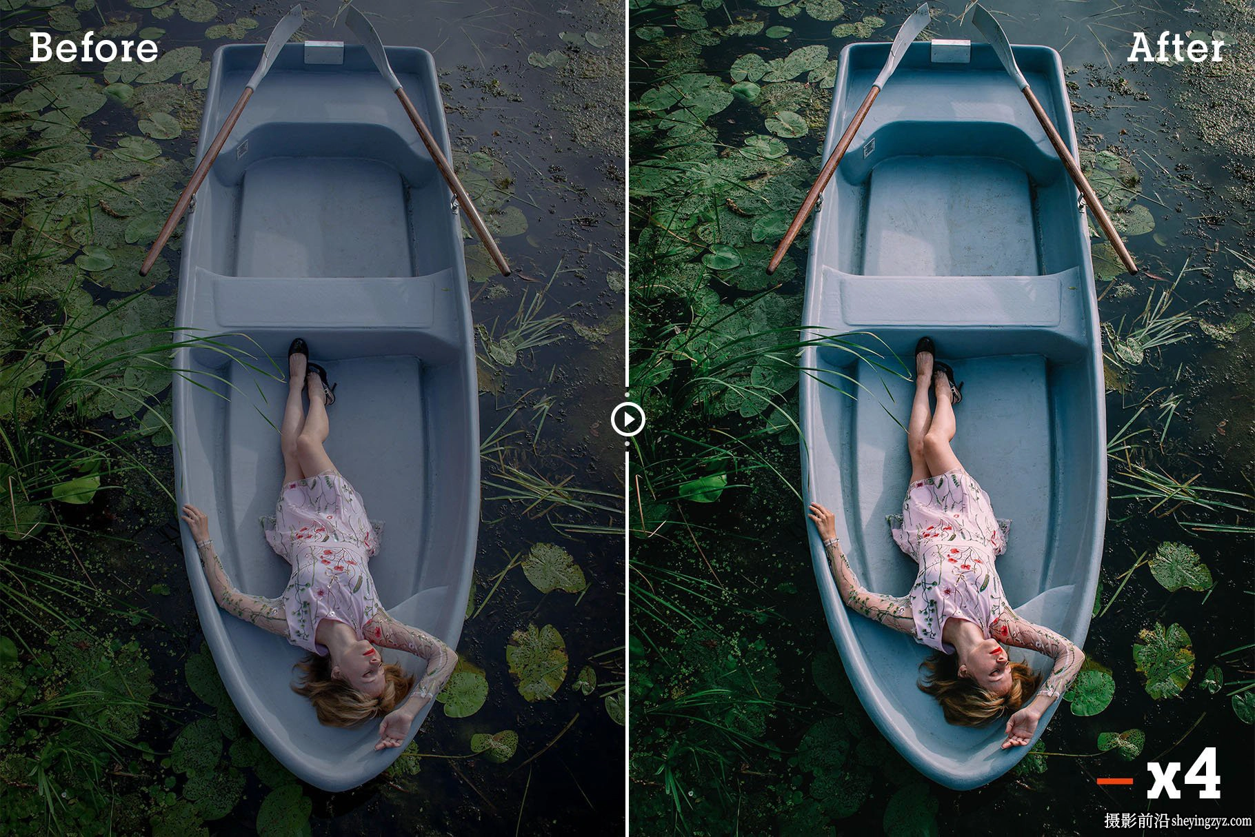 高级磨砂电影人像LR预设手机lr预设Bright Matte-Lightroom Presets
