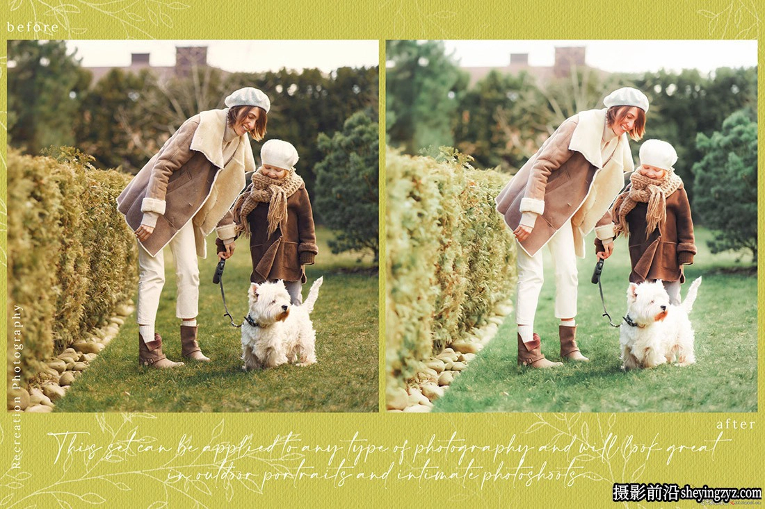 温暖清新家庭人像调色LR预设手机LR预设 Familia Lightroom Presets