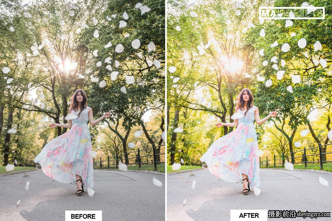 户外自然光人像LR预设手机预设 OUTDOOR NATURE Lightroom Presets