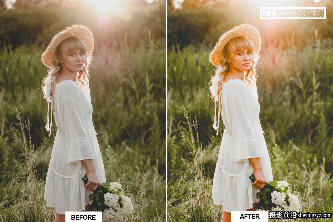 户外自然光人像LR预设手机预设 OUTDOOR NATURE Lightroom Presets