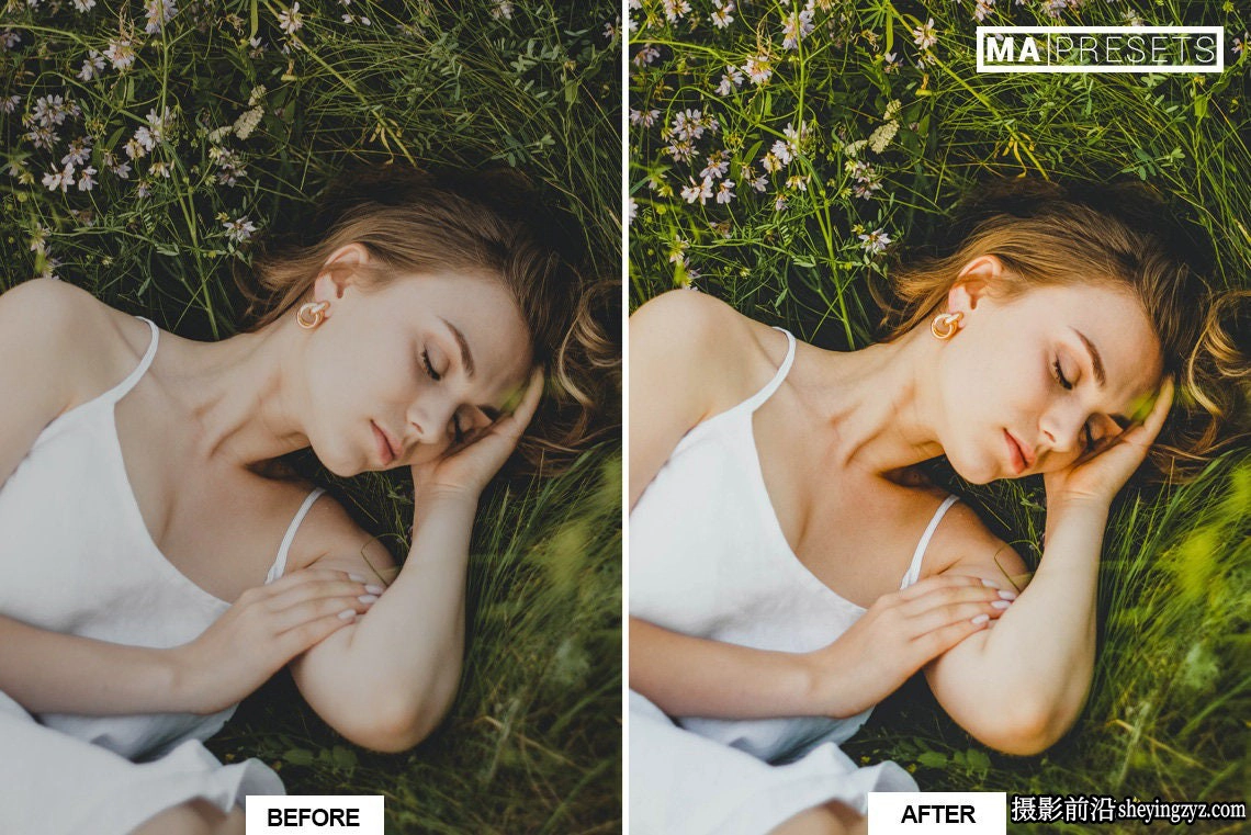 户外自然光人像LR预设手机预设 OUTDOOR NATURE Lightroom Presets