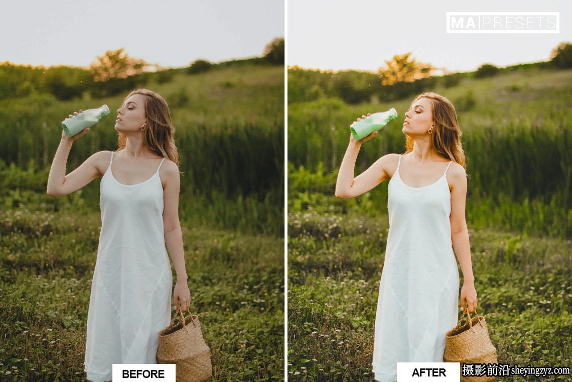 户外自然光人像LR预设手机预设 OUTDOOR NATURE Lightroom Presets
