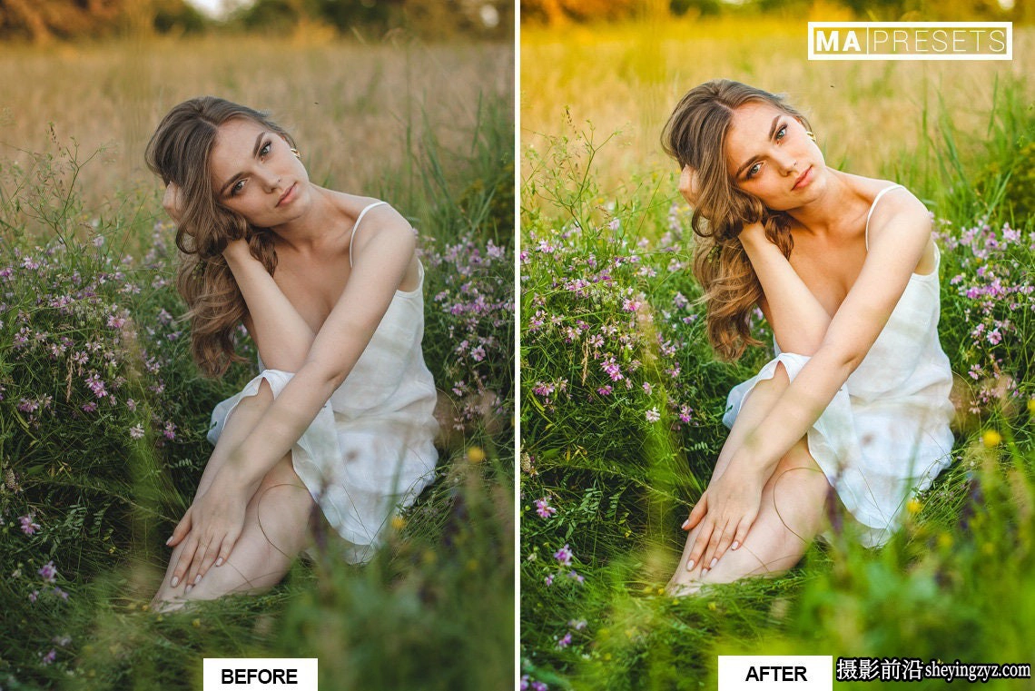 户外自然光人像LR预设手机预设 OUTDOOR NATURE Lightroom Presets