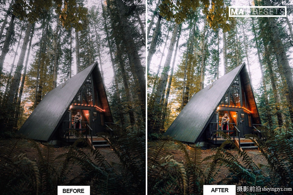 户外自然光人像LR预设手机预设 OUTDOOR NATURE Lightroom Presets