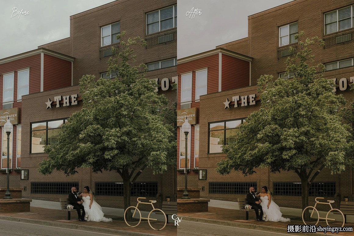 户外婚礼胶片LR预设手机lr预设 Outdoor Wedding Lightroom Presets