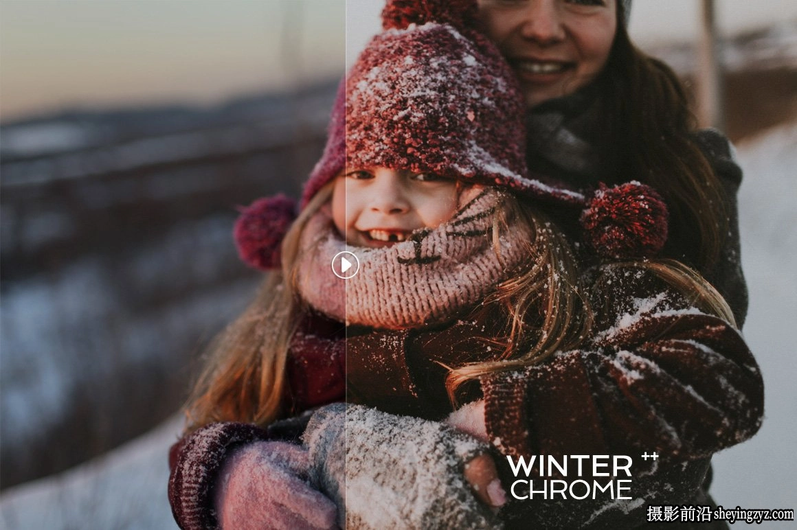 冬季家庭人像调色Lightroom预设 WinterChrome Lightroom Presets