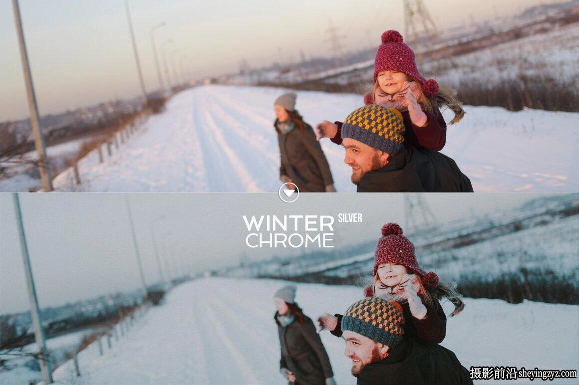 冬季家庭人像调色Lightroom预设 WinterChrome Lightroom Presets