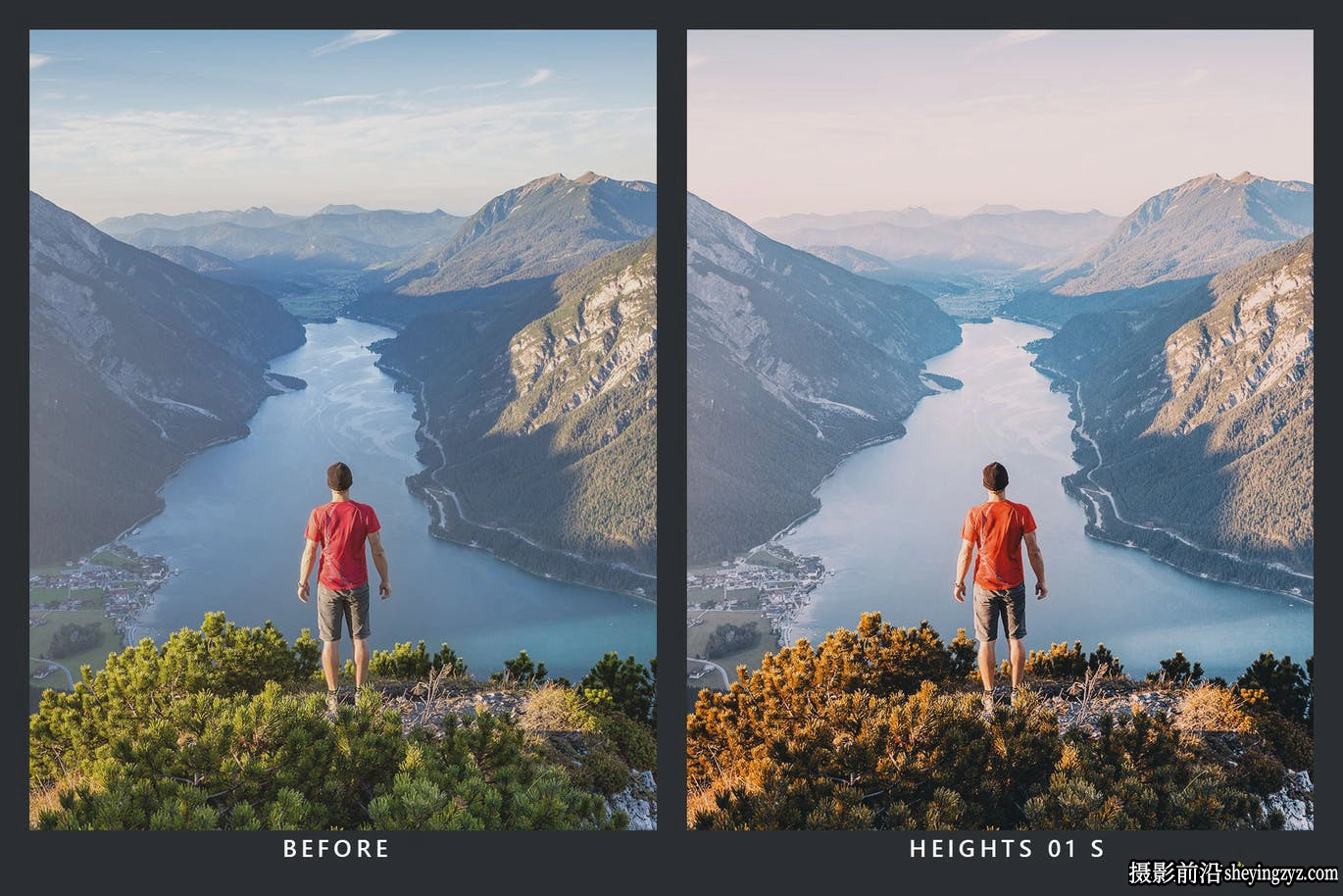 蓝色橙色调LR预设/LUT预设Blue and Orange Lightroom Presets &amp; LUTs