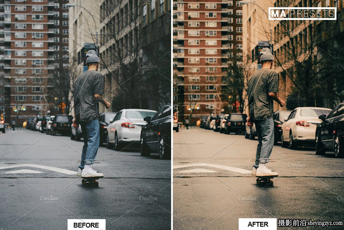 城市街拍摄影电影感Lightroom预设 NEW YORK FILM Lightroom Presets