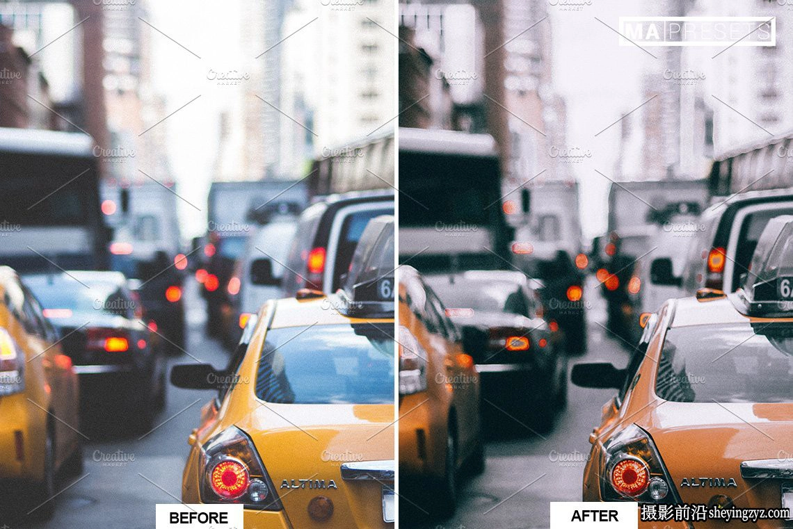 城市街拍摄影电影感Lightroom预设 NEW YORK FILM Lightroom Presets